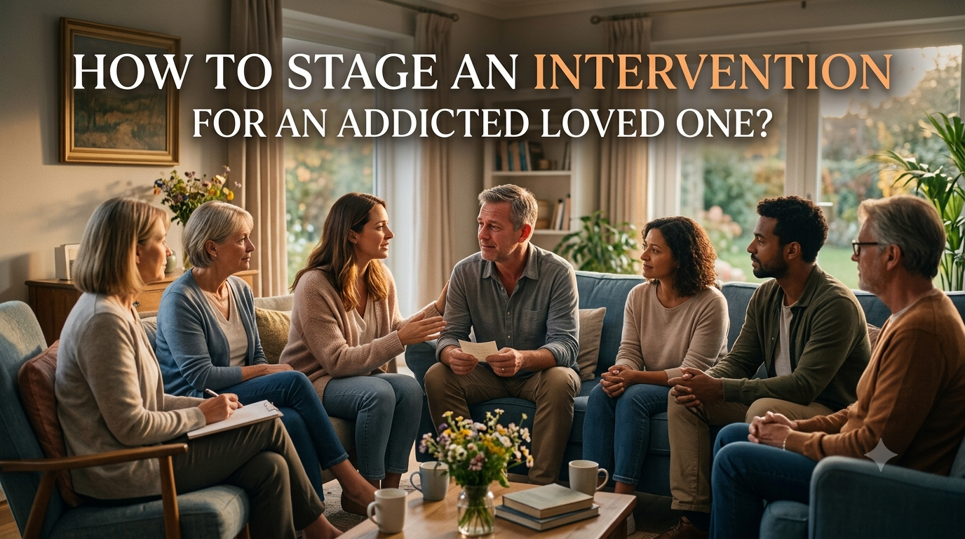 How to Stage an Intervention for an Addicted Loved One